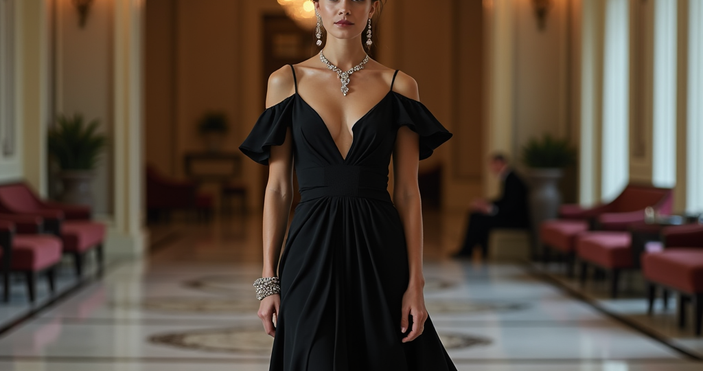 ZUMA DELUXE | Rochia lungă stil black tie – cum o accesorizezi?