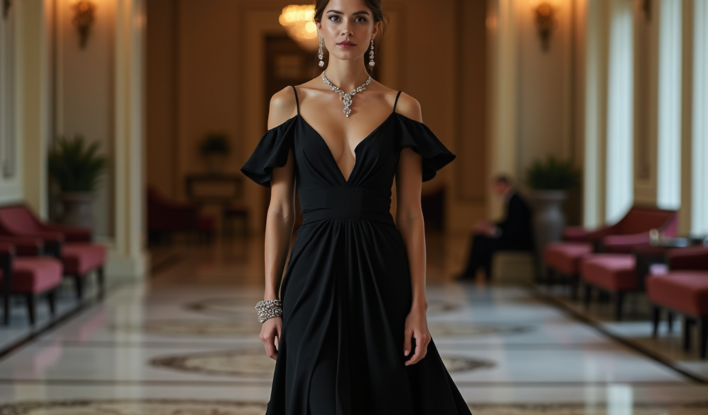 ZUMA DELUXE | Rochia lungă stil black tie – cum o accesorizezi?